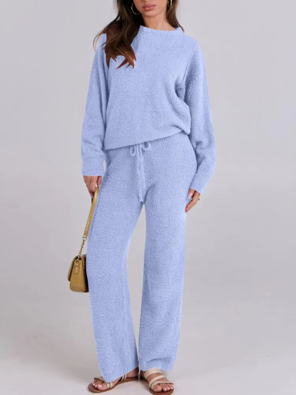 Cozy Knit Sweater and Pants Set