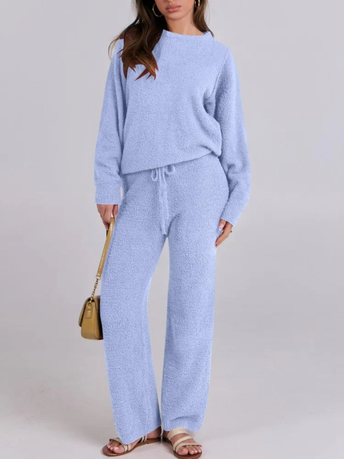 Cozy Knit Sweater and Pants Set