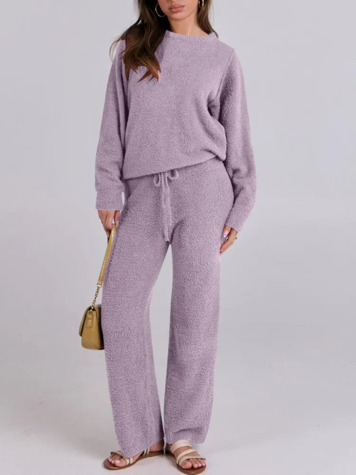 Cozy Knit Sweater and Pants Set
