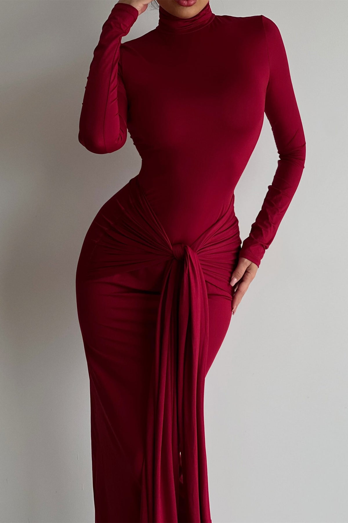 Liz Knotted Strap Maxi Dress