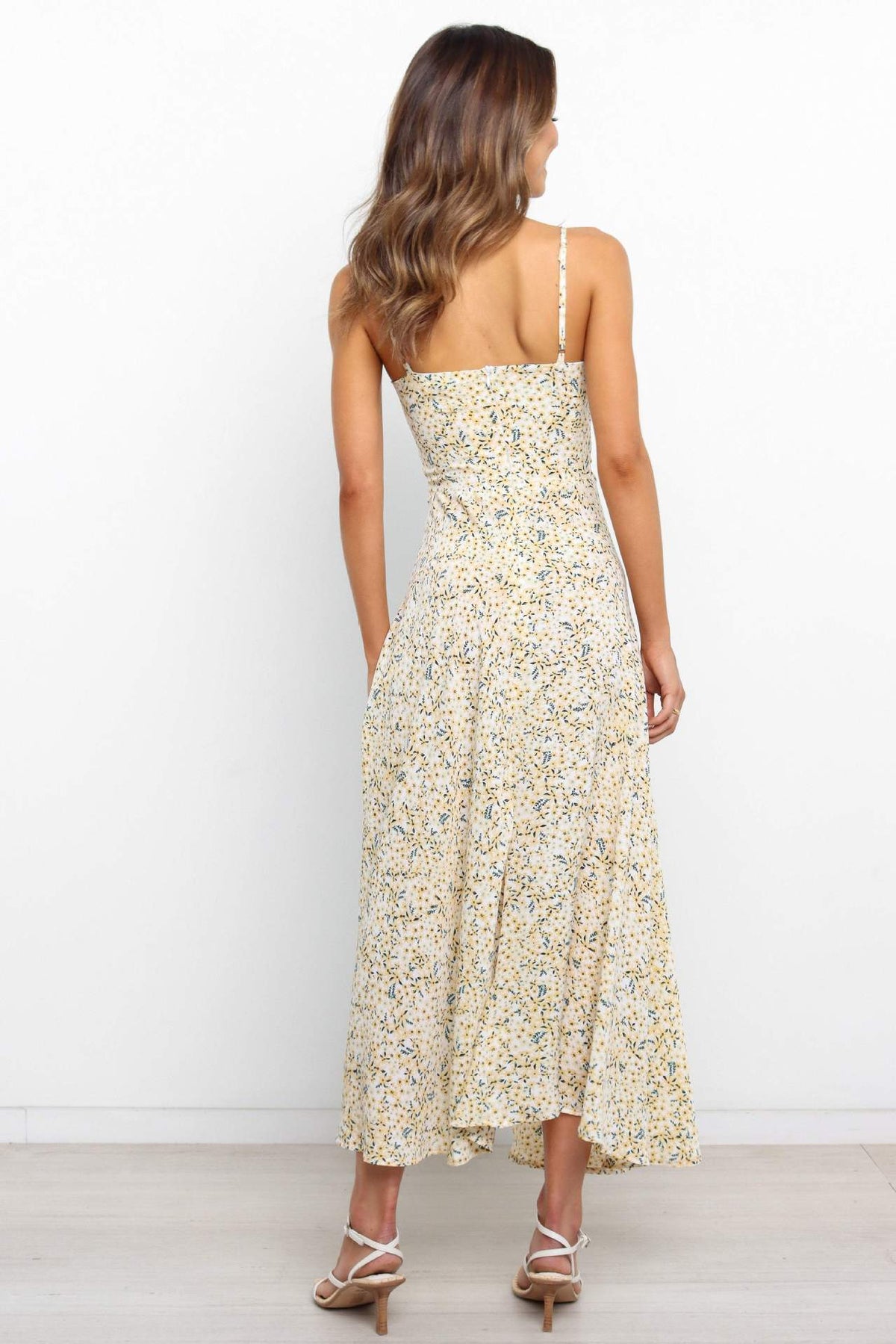 Cami Slit Cut-out Midi Dress
