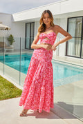 Knot Large Hemline Maxi Dress