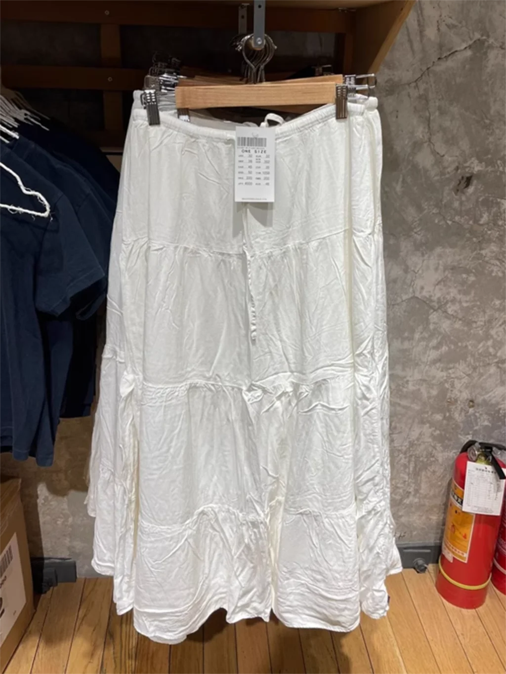 Folds Lace-up White Maxi Skirts Woman Summer High Waist A-line Loose Faldas Sweet Simple Preppy Style Long Skirt