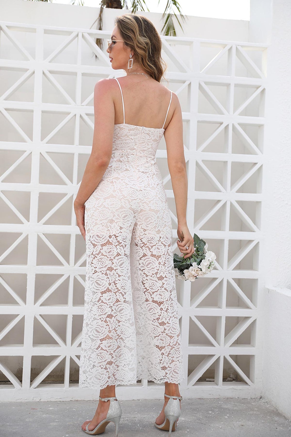 Full Lace Cami Jumpsuits