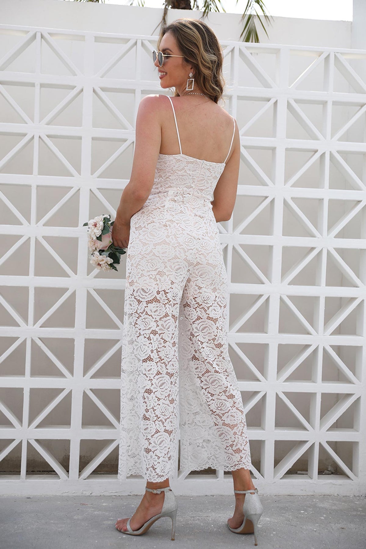 Full Lace Cami Jumpsuits
