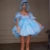 Kawaii Puff Sleeve Tulle Princess Dress Off Shoulder Square Collar Mini Dress Puffy Mesh Party Prom Evening Dress
