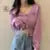 Knit Korean Crop Sweaters Cardigan for Oversize Long Sleeve Top Knitwear Autumn Short Outerwear Clothes V Neck