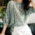 ’s Spring Summer Style Chiffon Blouses Shirt ’s Half Sleeve Printed O-neck Tops Sp224