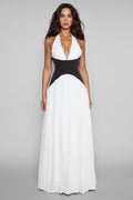 Majrela Off-shoulder Backless Maxi Dress