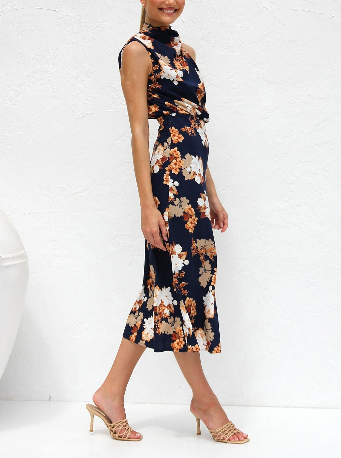 Tamika Dress Navy