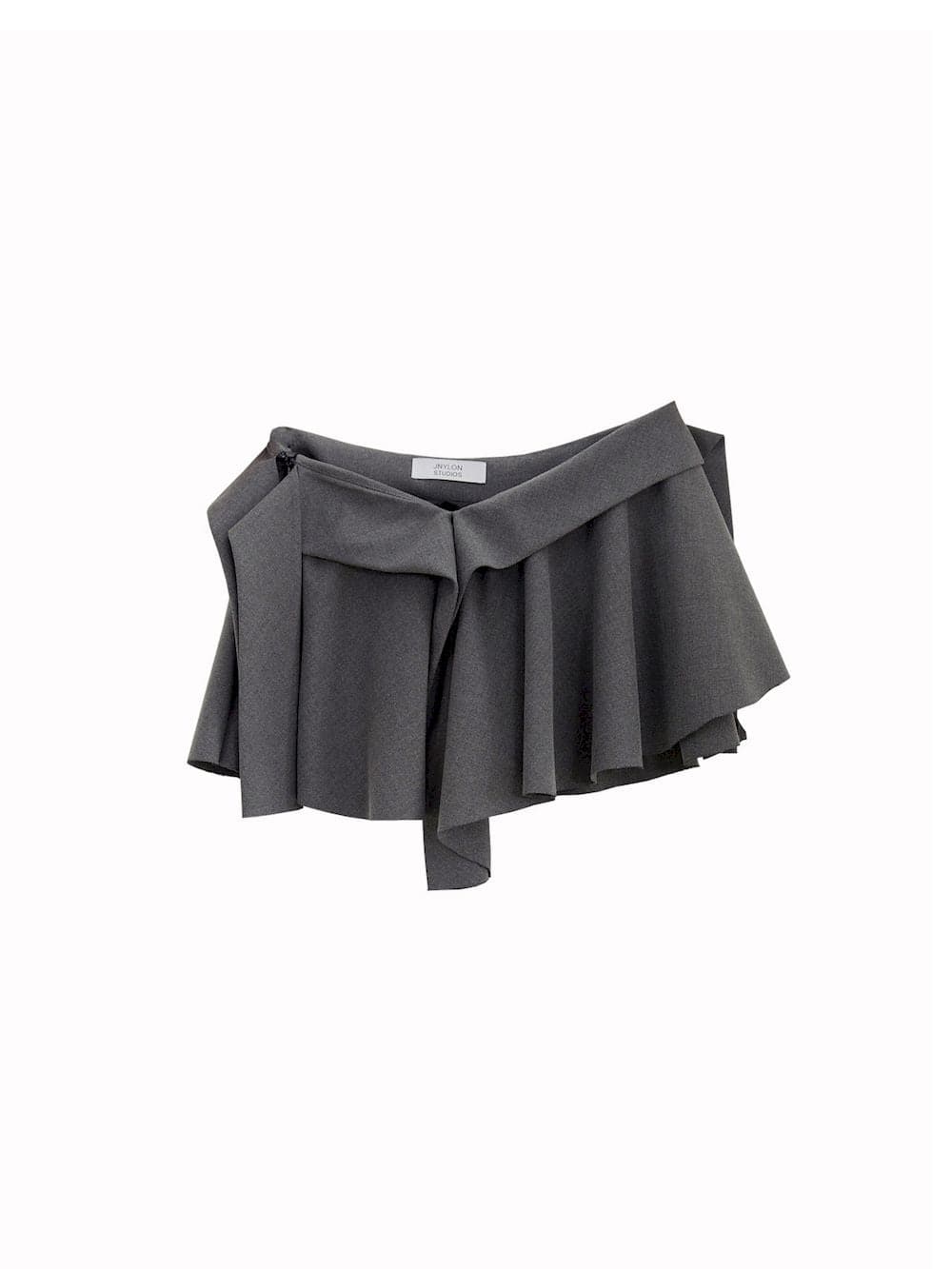 Box-pleats Micro Mini Skirt - Niche Collection