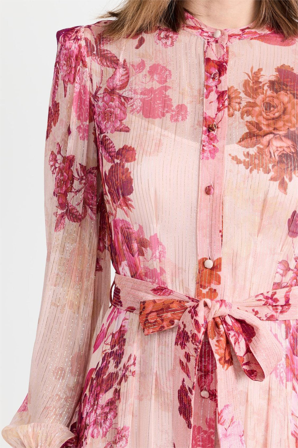 Mid Sleeve Maxi Dress