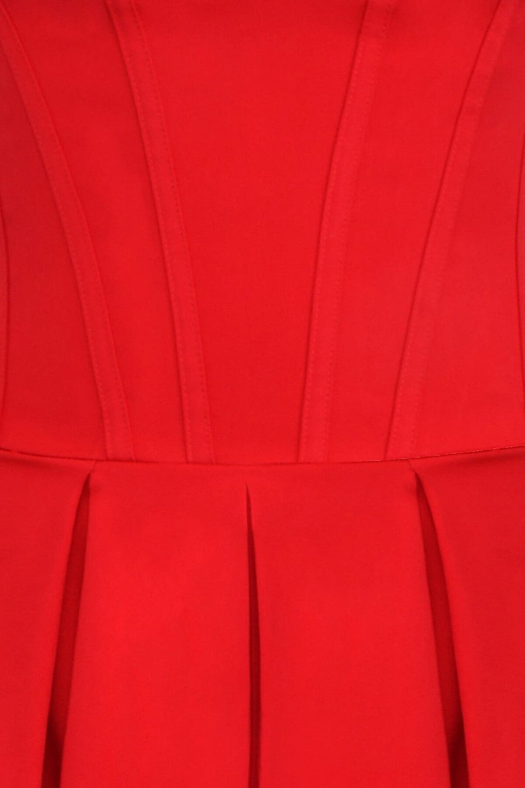 Strapless Sweetheart Neck Midi Dress