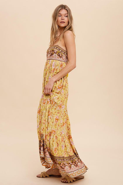 Backless Slip Midi Dress