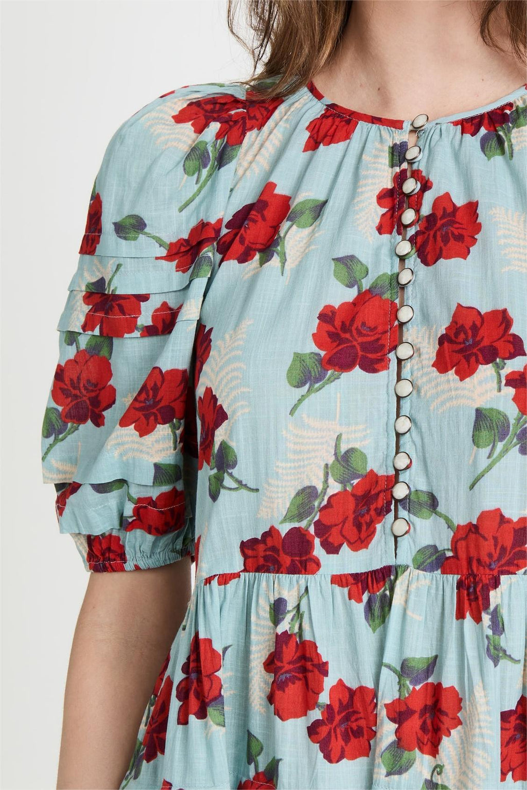 Pleated Bottom Midi Dress