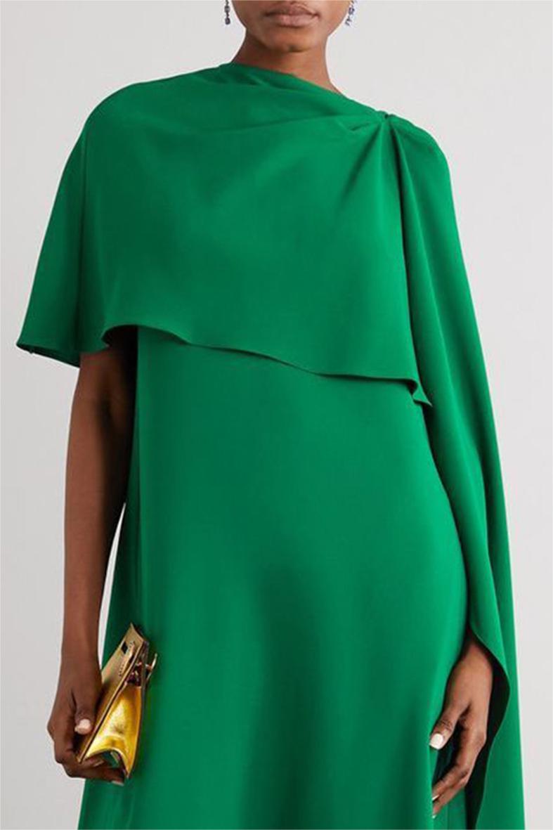 Asymmetric Loose Maxi Dress