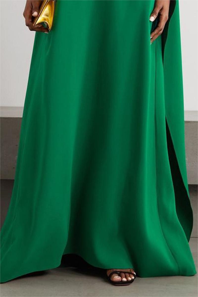Asymmetric Loose Maxi Dress