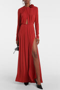 3d Jersey Bottom Midi Dress