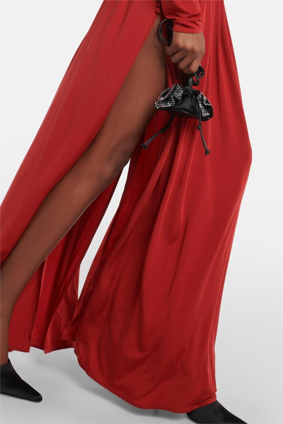 3d Jersey Bottom Midi Dress