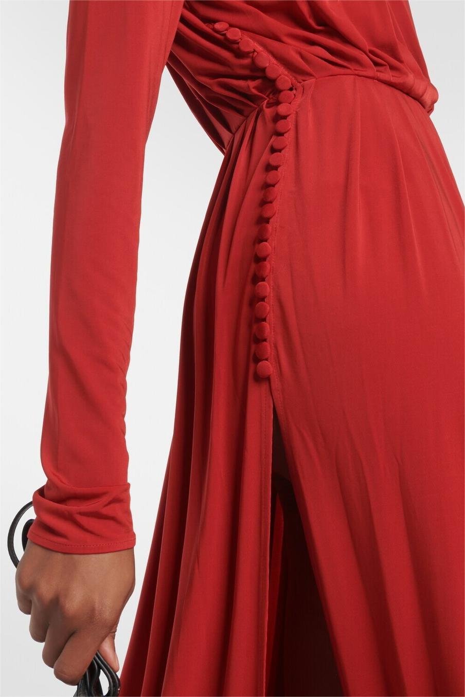 3d Jersey Bottom Midi Dress