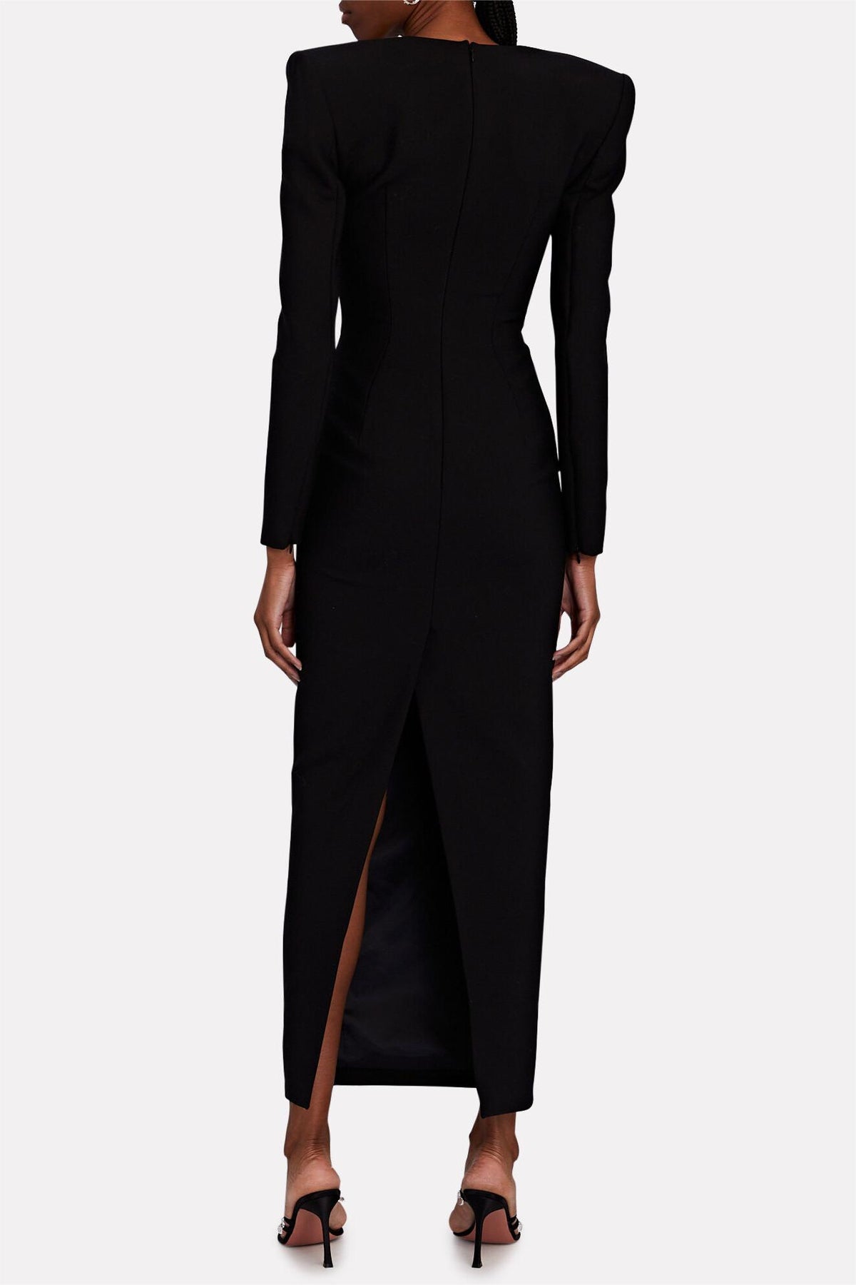 Knit Rhinestone Midi Dress