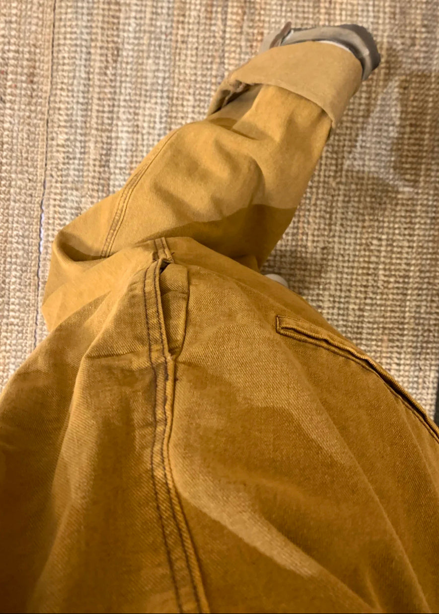 Denim Button Sleeveless Brown New Jumpsuits