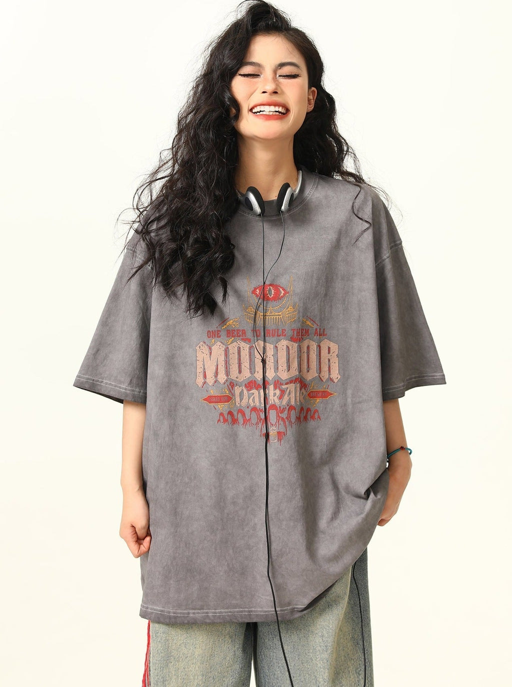 -style Fantasy Oversized T-shirt