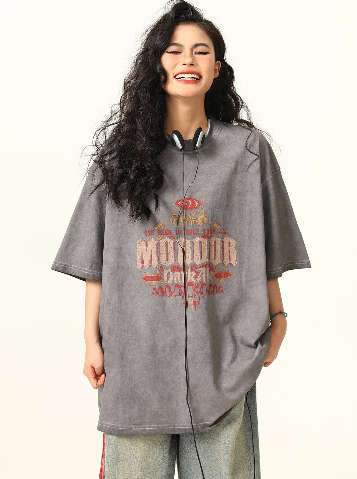 -style Fantasy Oversized T-shirt
