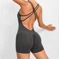 Pleated Peach Hip Yoga Pants Quick Drying Fitness Pants Training Dance Sports Yoga Jumpsuit
