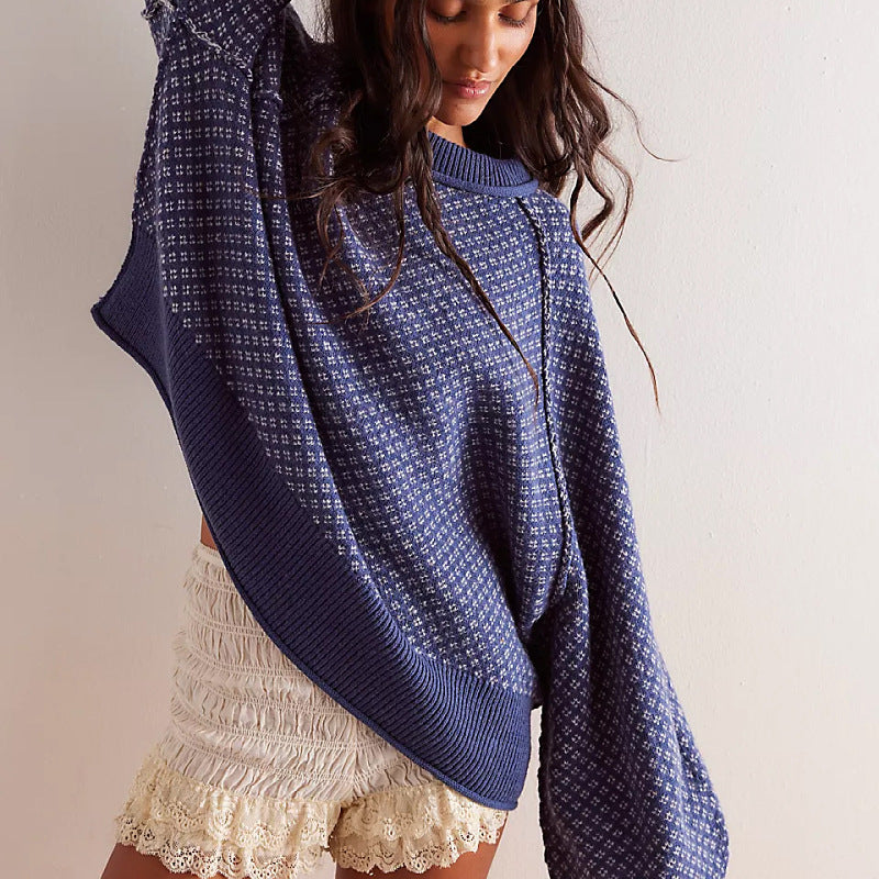 Long Sleeve Round Neck Sweater