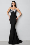 Nico Sheath Fishtail Maxi Dress