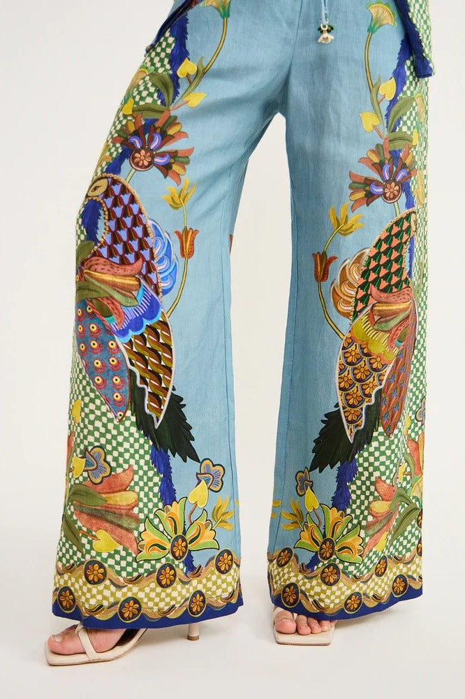 Félice Balloon Sleeve Pants Set