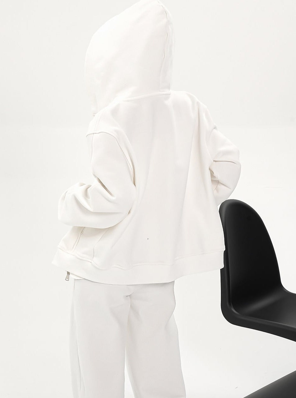 Oversized Zip-up Hoodie - Relaxed Fit Sweatshirt Jacket