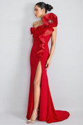 Jorah 3d Ruffle Maxi Dress