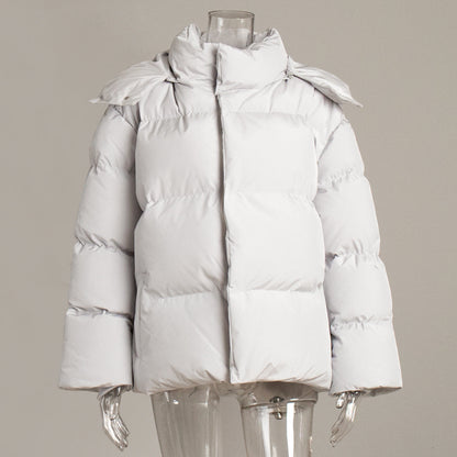 Lilyth Oversized Hooded Quilted Coat