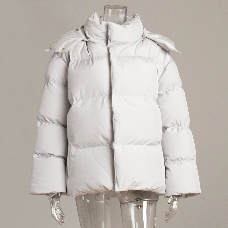 Lilyth Oversized Hooded Quilted Coat