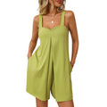 Summer Loose Pants Outdoor Sling Jumpsuit