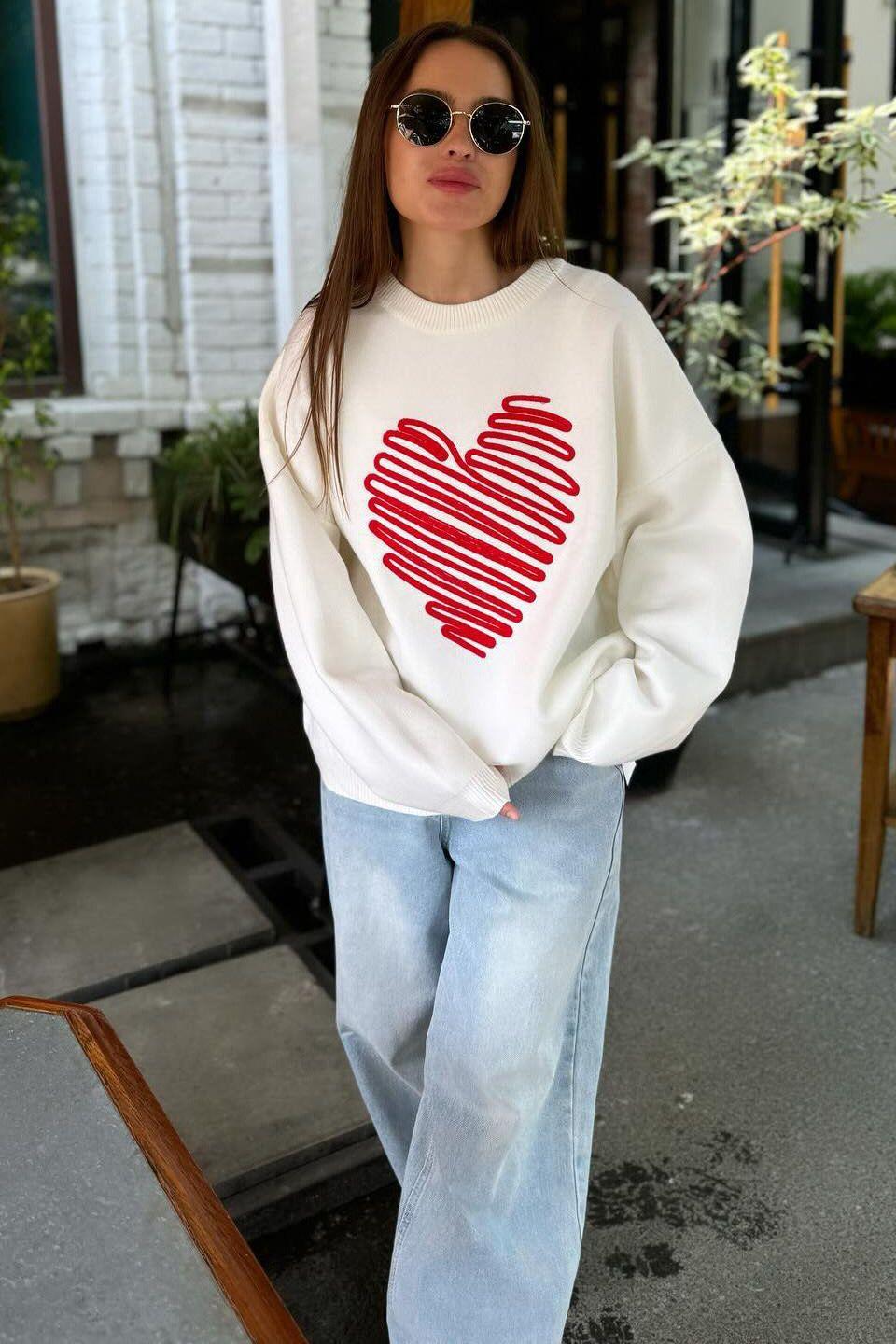 Temperament Love Sweater