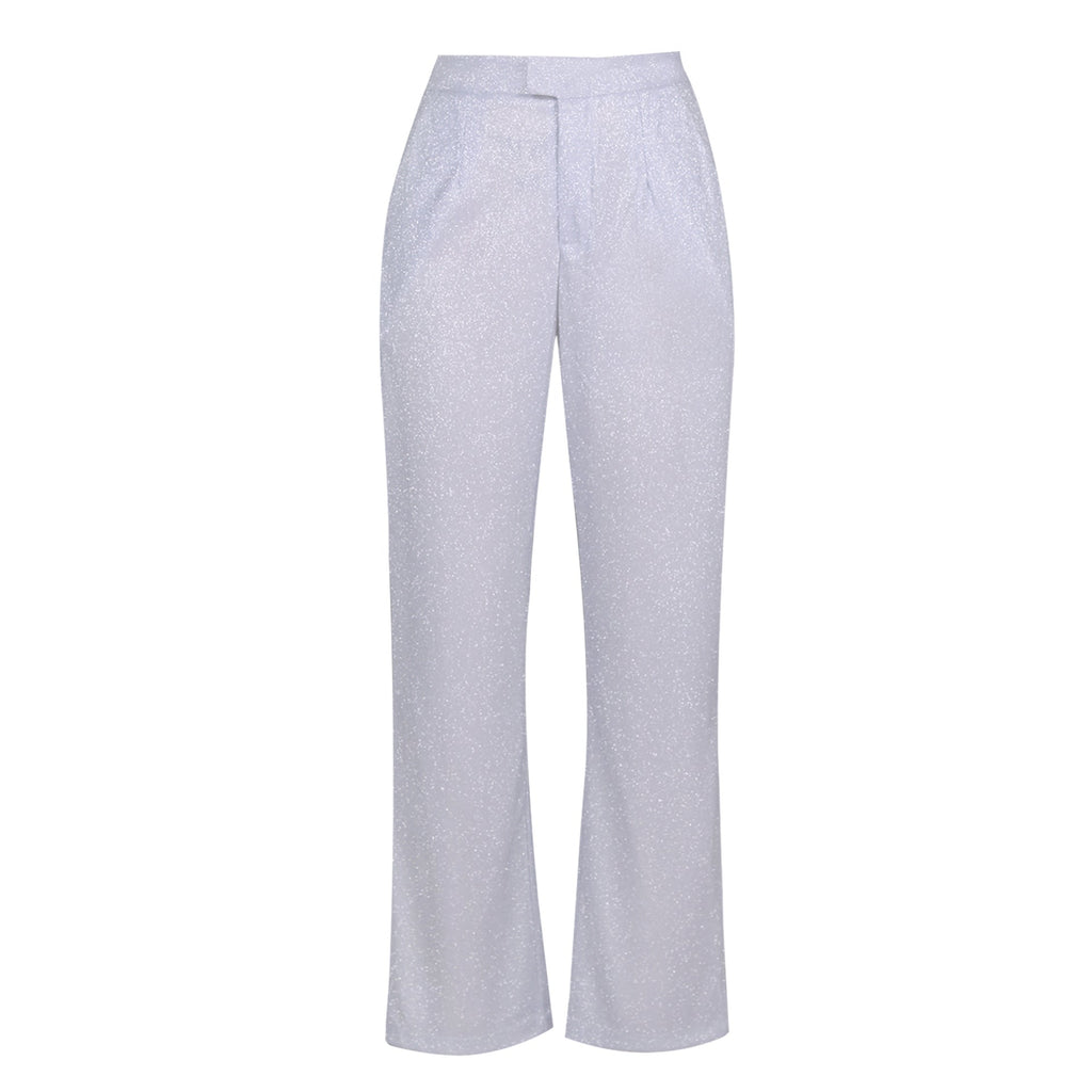 Spring Summer Clothing in Europe America Color Set Blazer Underwear Straight-leg Pants