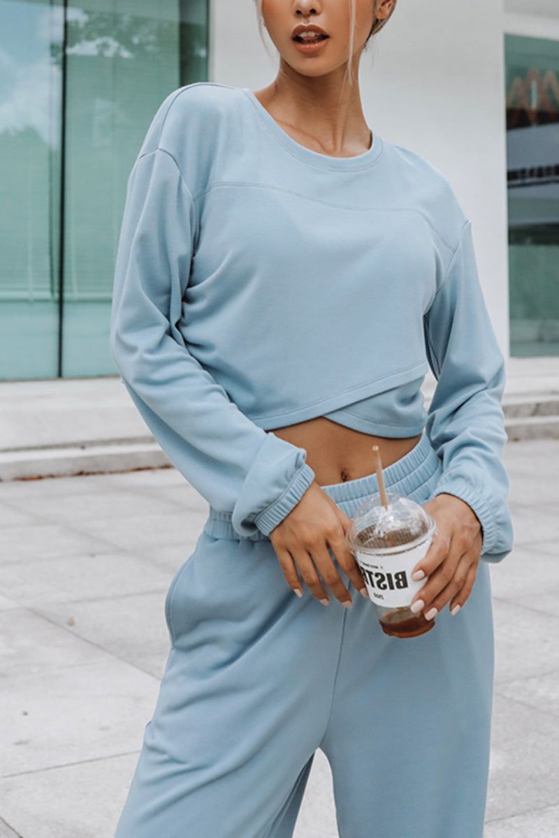 Sweater Two-piece Suit