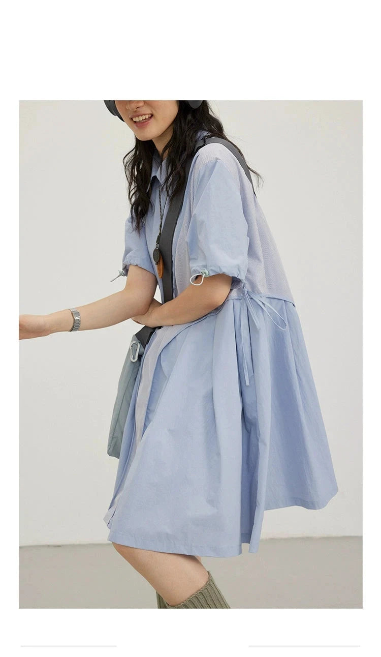 Octopusme Oversized Shirt Dress