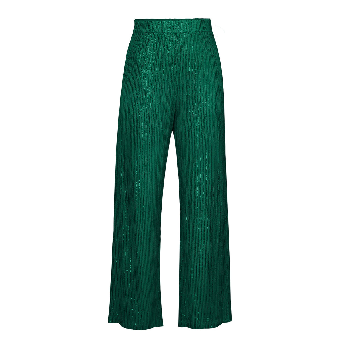 Spring Summer New Clothing Color Sequ Set Shirt Underwear Straight-leg Pants
