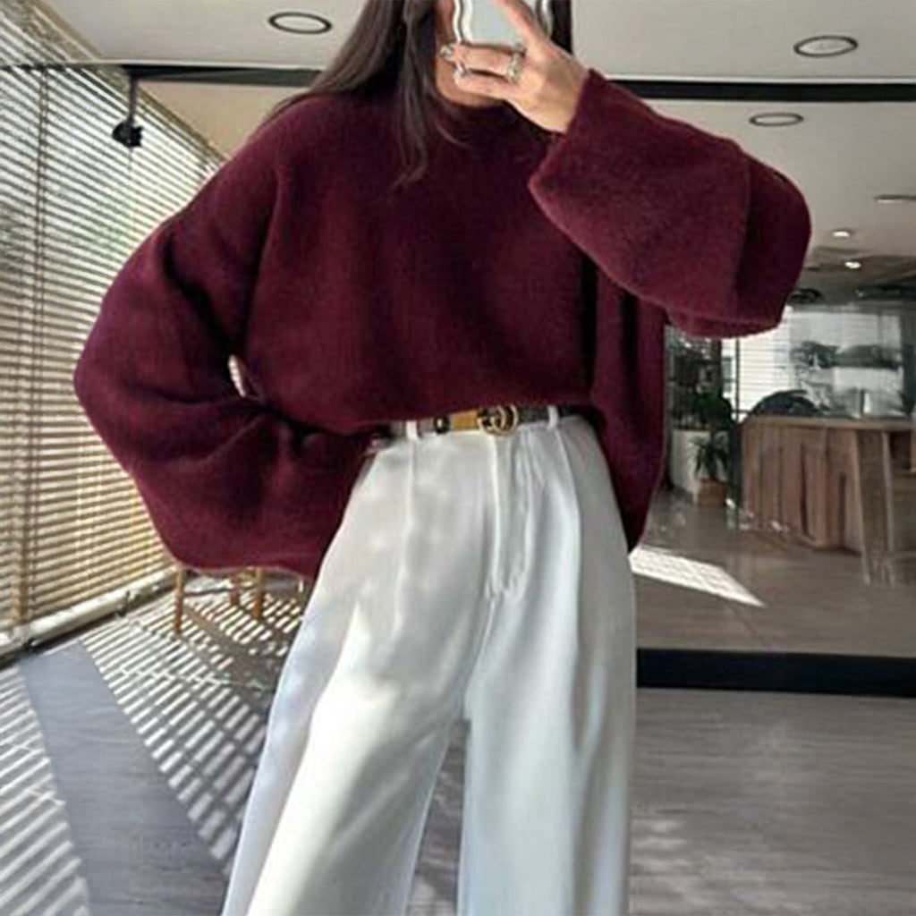 Kalie Relaxed Knit Sweater
