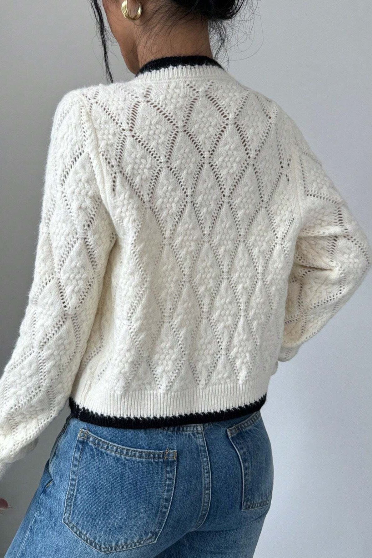 V-neck Cardigan