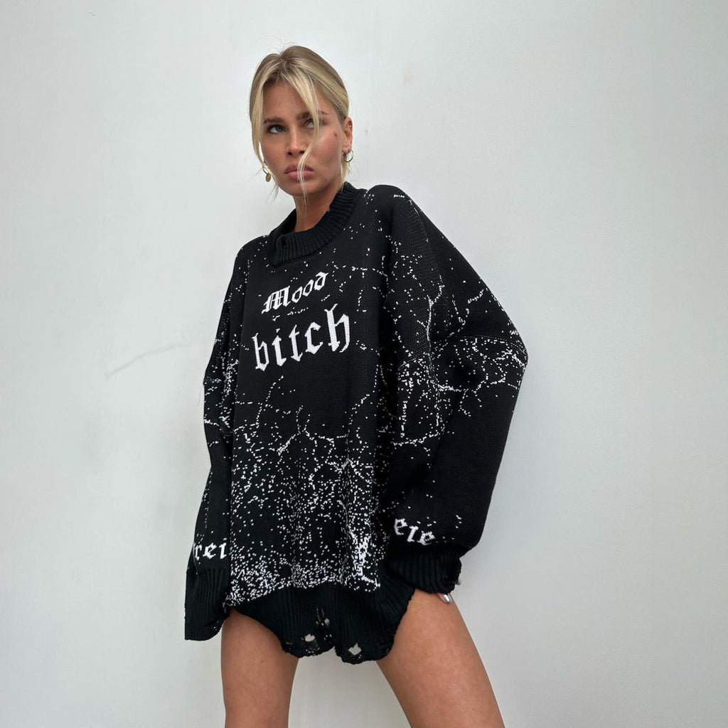 Knitted Pullover Sweater
