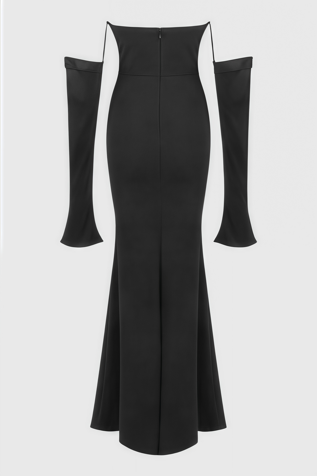 Justa One Shoulder Long Sleeve Maxi Dress