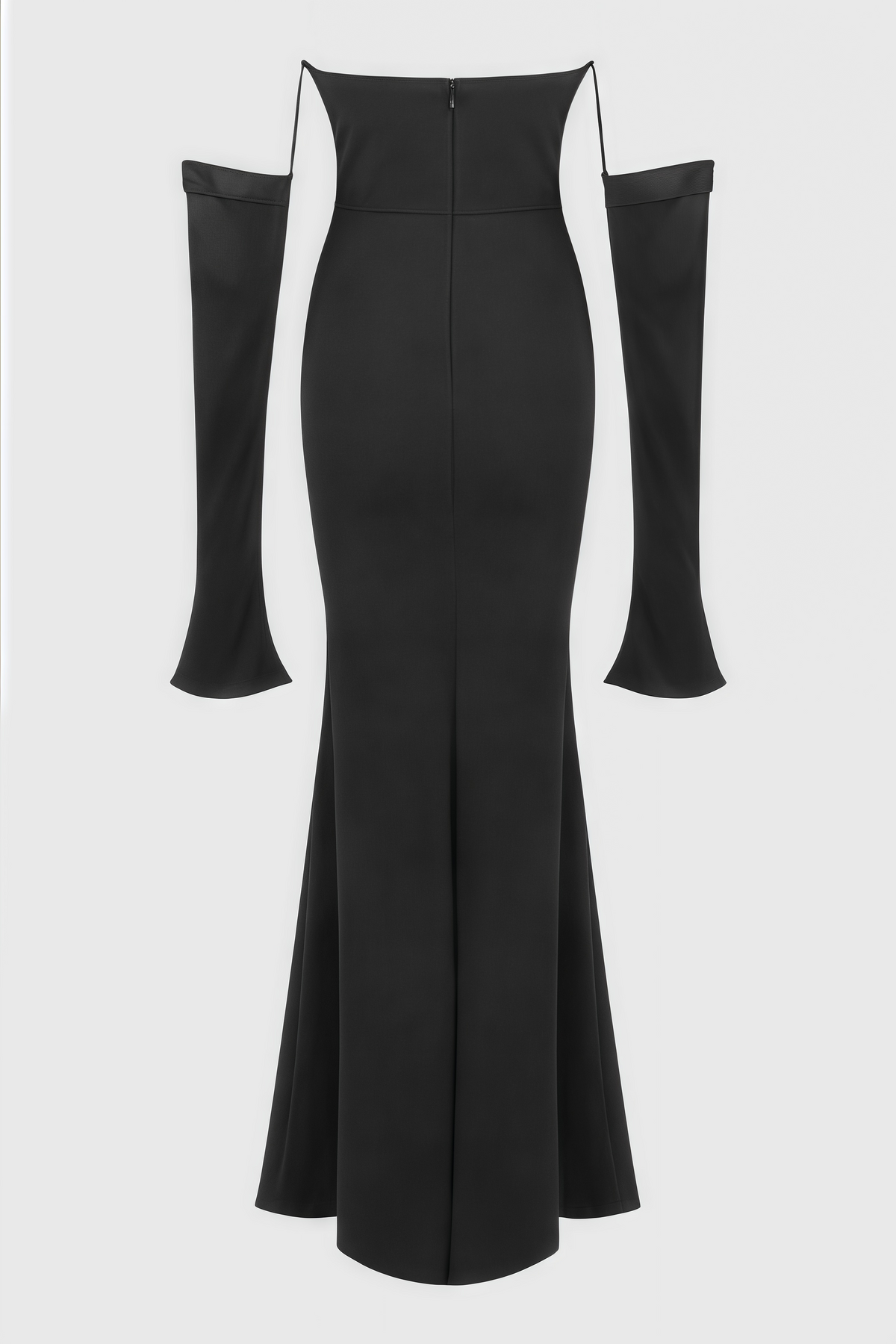 Justa One Shoulder Long Sleeve Maxi Dress