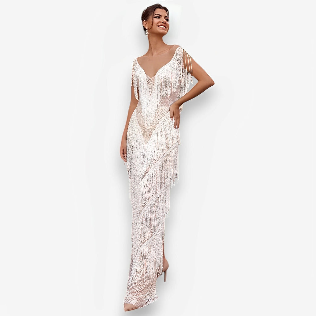 Sleeveless Slim Long Dress