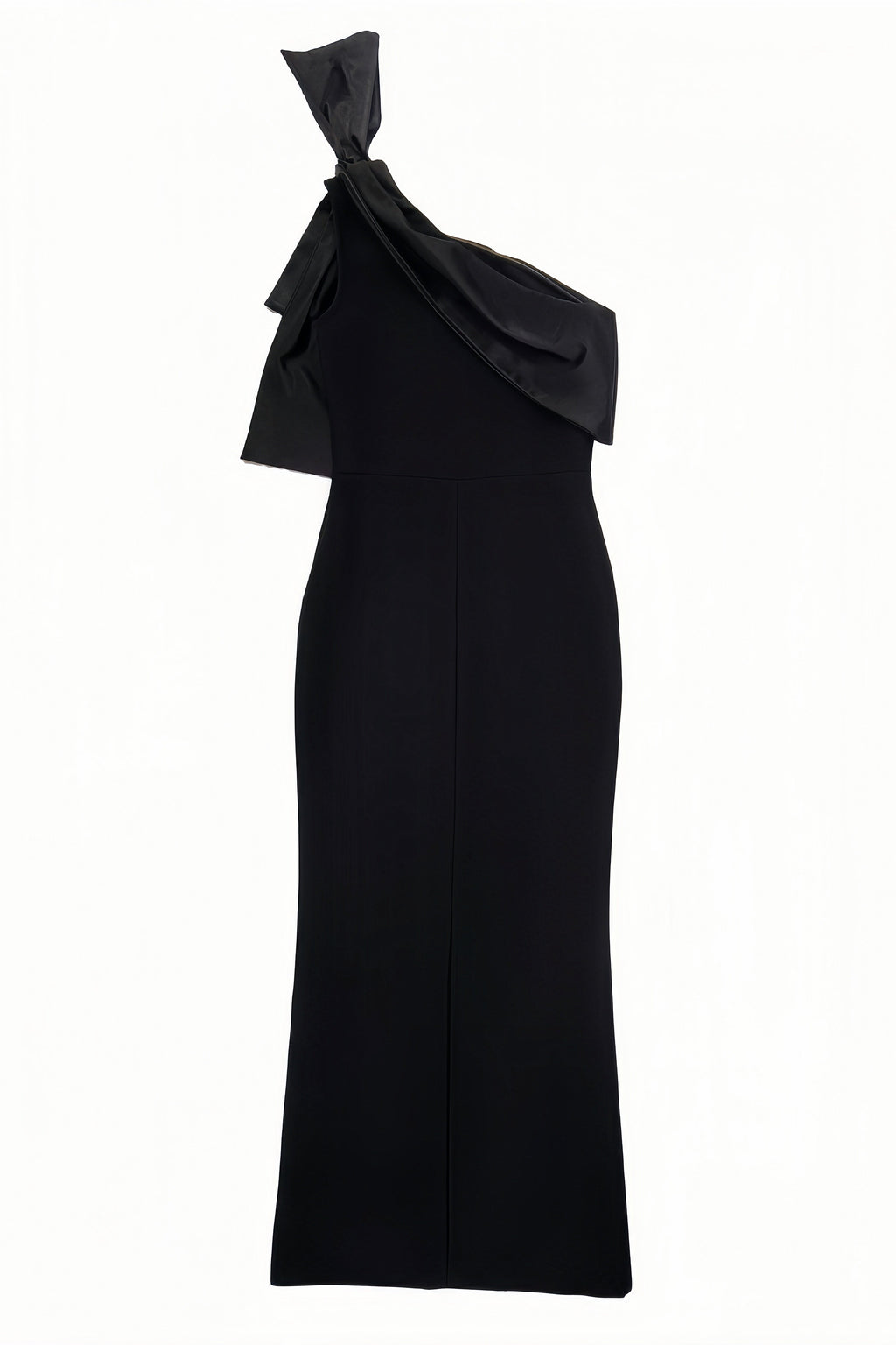 Jojo Bow One-shoulder Maxi Dress