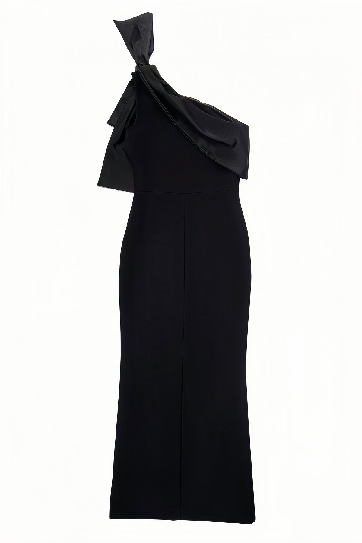 Jojo Bow One-shoulder Maxi Dress